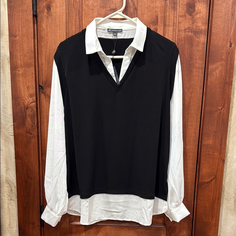 Black and White Shirt